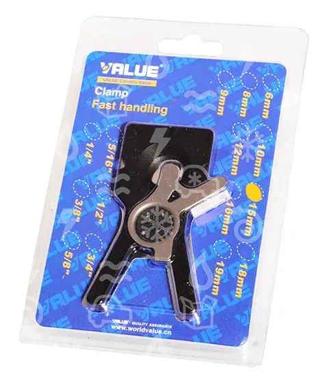 Klemme für Bördelwerkzeug Value VET-19Li, 15 mm