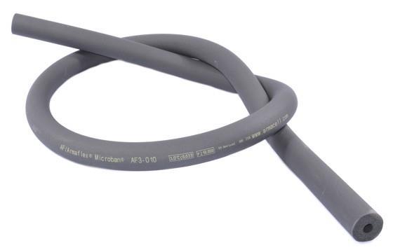 Rohrisolierung 10 mm, Armaflex AF, Dicke 12,5 mm, Länge 2 m
