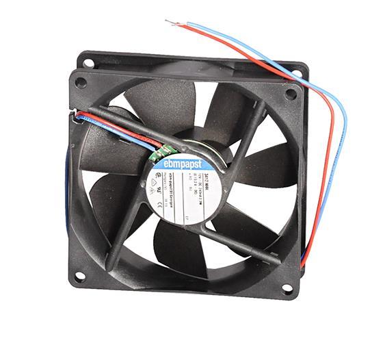Axialventilator EBM 3412NHH, 92 x 92 x 25 mm, 12 V, 3250 U/Min