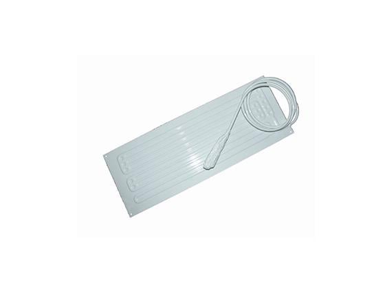 Plattenverdampfer 950 x 220 mm, VITRIFRIGO, PT12, Rohrauslass