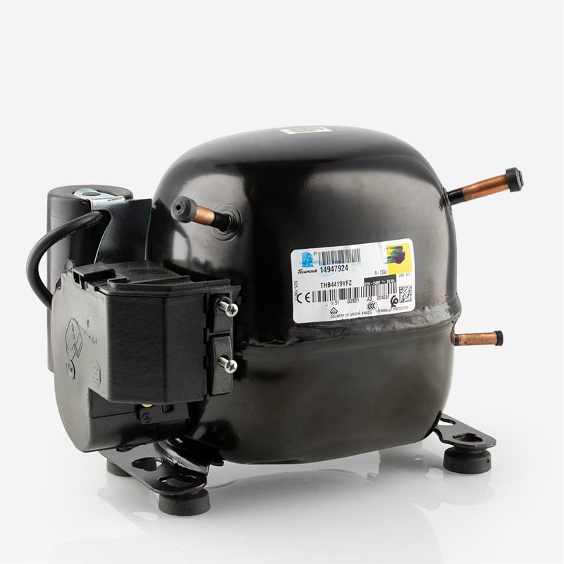 Verdichter Tecumseh UHFR THB4419Y-FZ CSIR, HBP - R134a, 220-240V, 50Hz, Lötanschluss