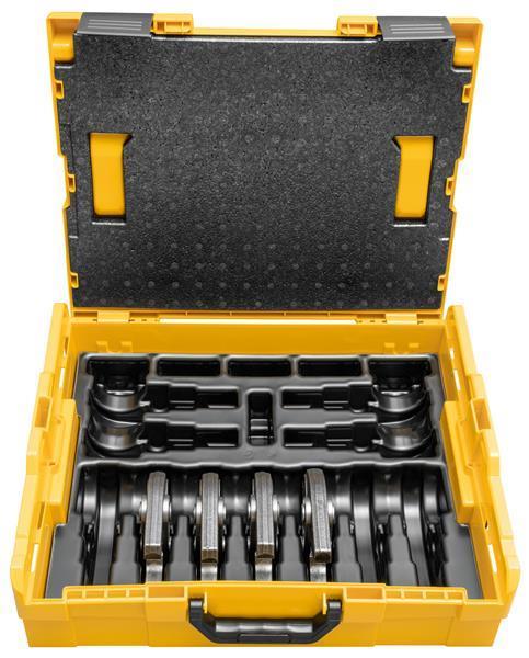 REMS Radialpresse PRESSZANGEN MINI SET BMP 1/4-3/8-1/2-5/8" L-BOXX