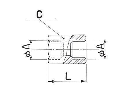 Verbinder Anschluss 3/8"SAE WIGAM U4-6