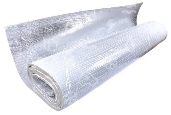 Selbstklebende Isoliermatte K-FLEX H DUCK 12 mm Aluminiuml, Breite 1,5 m, Länge 1 m