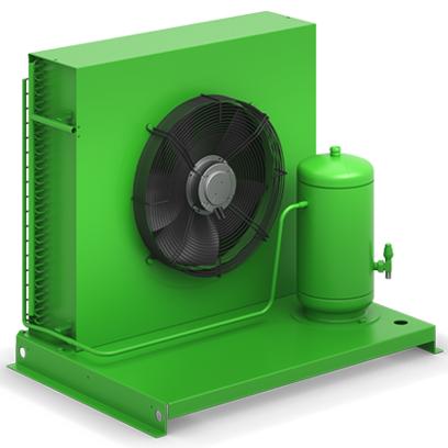 BITZER RSK Einheit LH84E/FS126 LH-Bausatz ohne Verdichter + Druckleitung