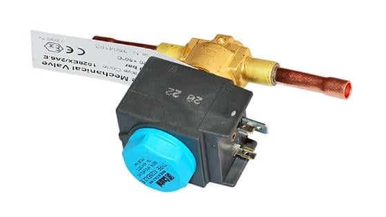 Magnetventil Castel R290, NC, Los 1/4" ODS, mit Spule, 1028/2A6.E