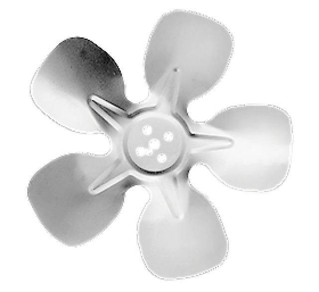 Lüfterflügel, AL, D = 300 mm drückend / 28° (B)