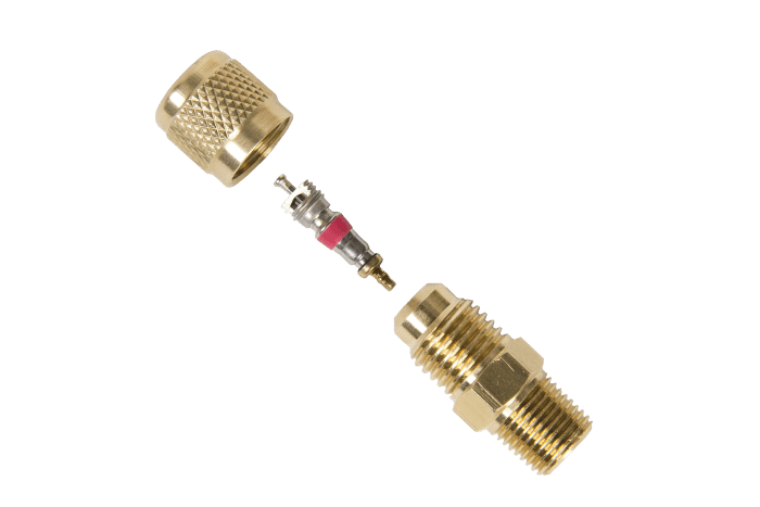 Refco 9884166 Einschraubstutzen A-31484 1/4"NPT x 1/4"SAE 1 Stück