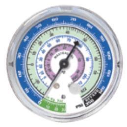 Ersatz Manometer 80 LP psi/°F R12-22-502