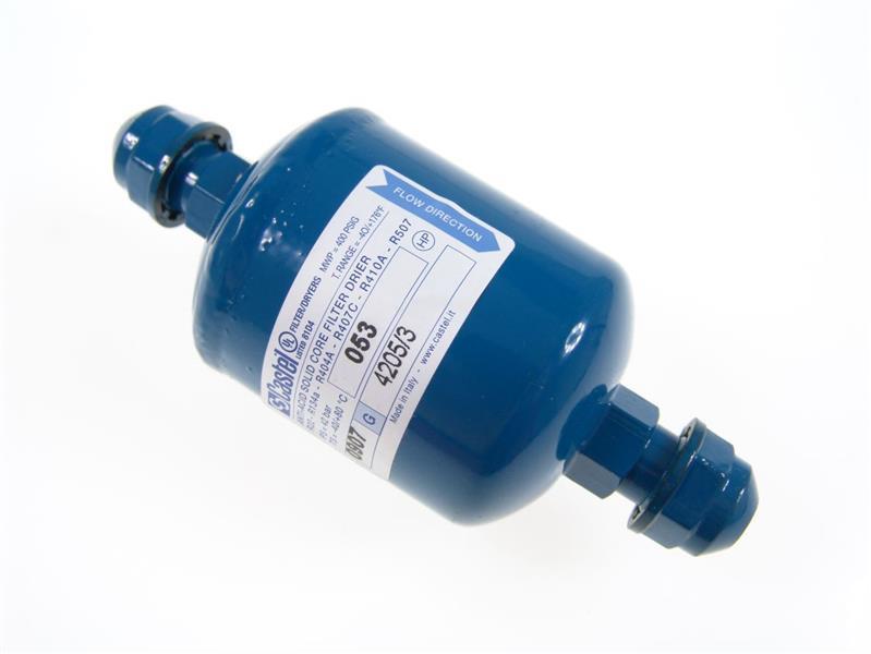 Filtertrockner Castel 4205/3, ANTI-ACID, 053, 3/8" SAE, Bördelanschlüsse