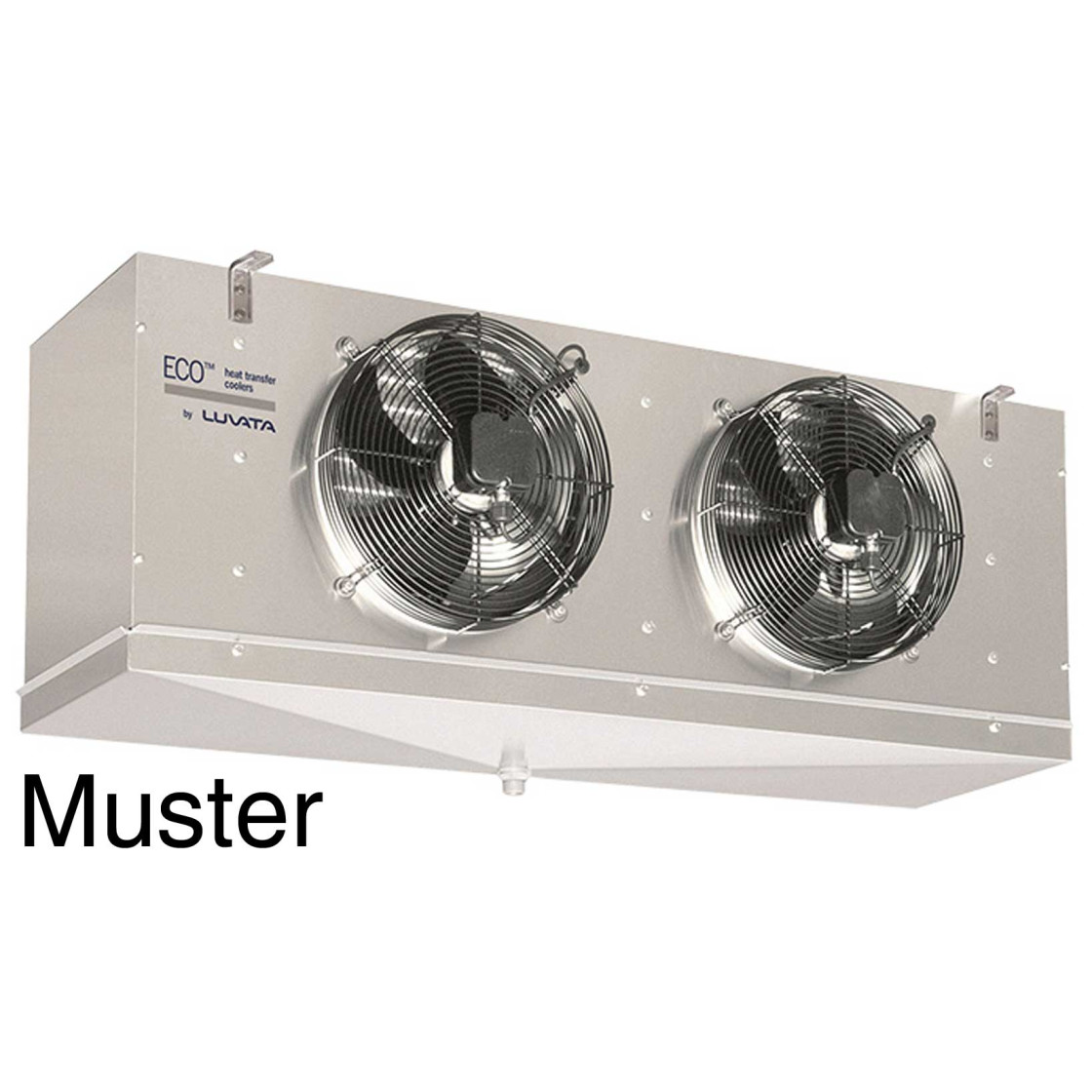 Verdampfer ECO GCE252G8ED, 1,96 kW, 1725 m3/h, Lüfter 2x250 mm, el. Abtauung