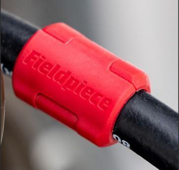 Kältemittel Premium-Füllschlauch Satz mit Rückschlagventil 1,5 m (rot, blau, gelb) 1/4" SAE - Fieldpiece HR3C - A1 & A2L #1