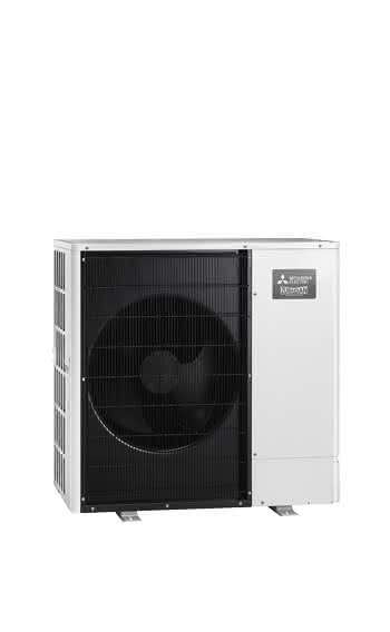 Luft/Wasser-Wärmepumpe Mitsubishi Zubadan Inverter R32 PUD-SHWM100YAA - Außengerät