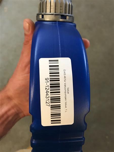 Öl KS 46 für Vakuumpumpen Value, 1 L- nicht mehr lieferbar, ersetzt durch ISO46