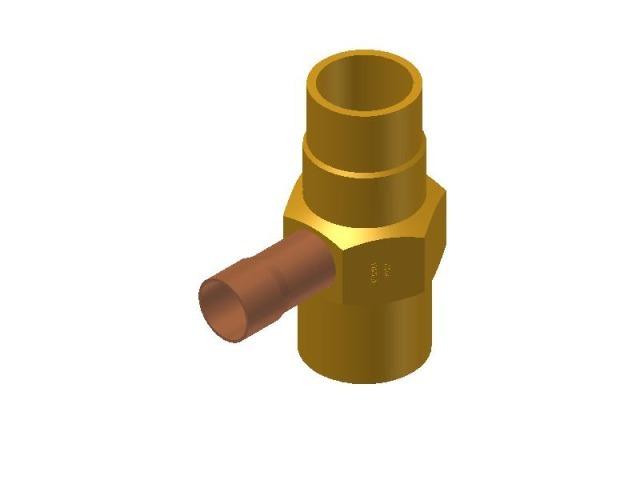 Heißgasmischer Danfoss LG Löt-Anschlüsse: 16mm x 28mm