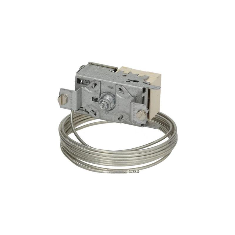 THERMOSTAT für Verdampfer Ranco K22-L2021, 3 Kontakte 6A 250V, Kapillarrohr 2000 mm, kalt -16,0°C, warm DT8°C, Schraubstift