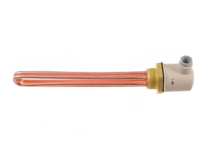 Heizkörper elektrisch CU - 4000W, 220V, L=310 mm, Kupferheizstab mit drei Roh