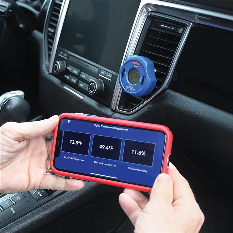 Digitaler Thermometer/Hygrometer mit Bluetooth Funktechnologie