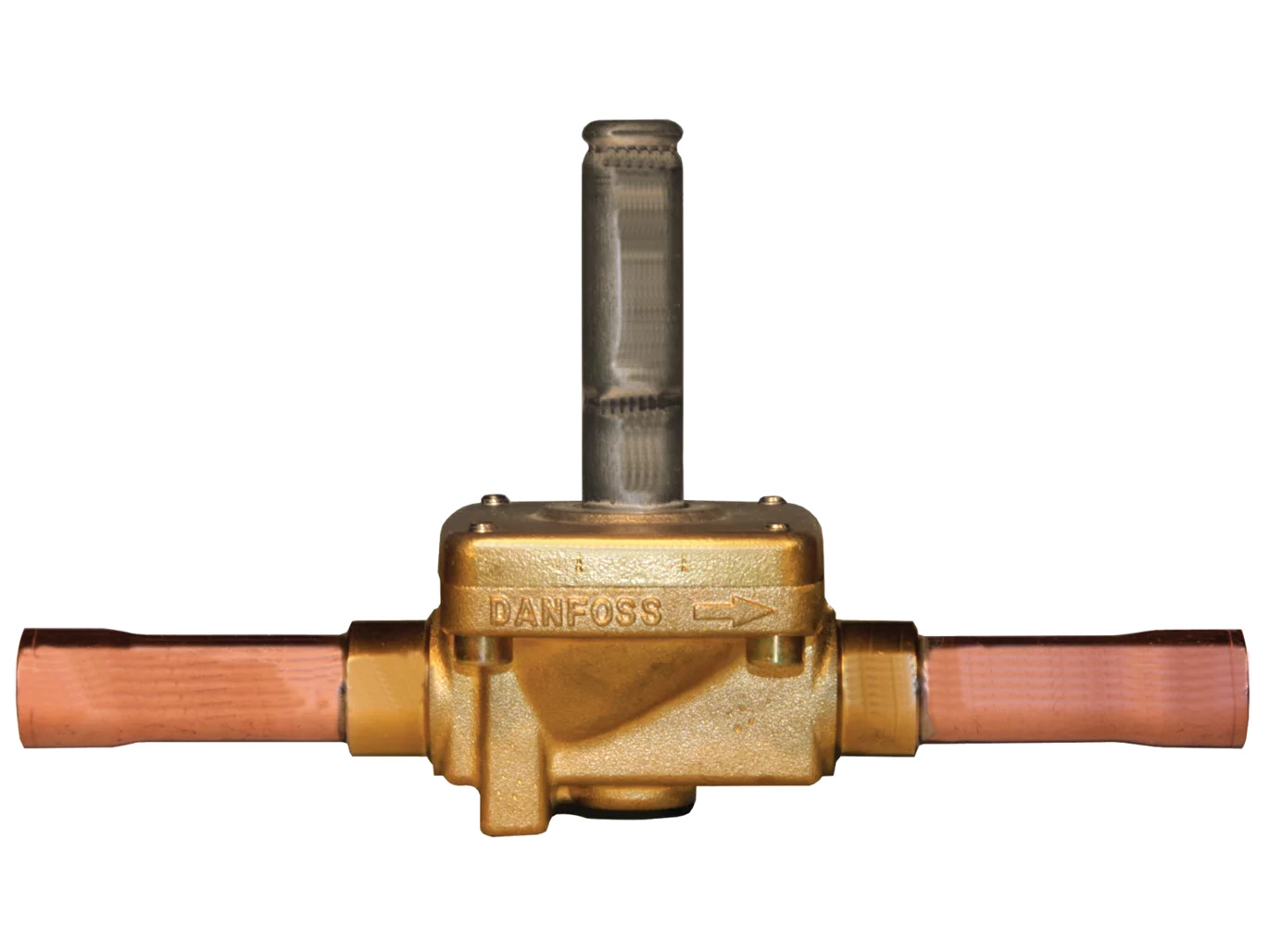 Danfoss EVR40S Magnetventi 042H1114, Lötanschluss, 42 mm, normal geschlossen (NC), ohne Spule