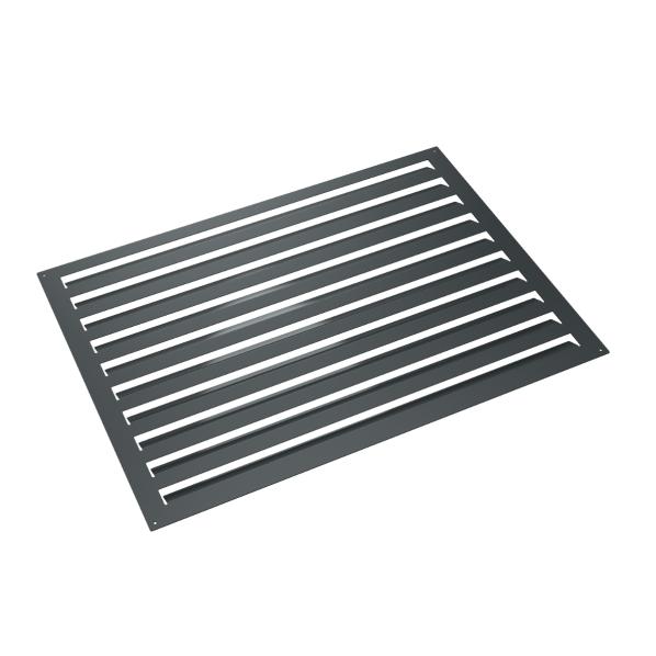 Evolar Rückwand Alu Dunkles Anthrazit M, 800x1100 MM