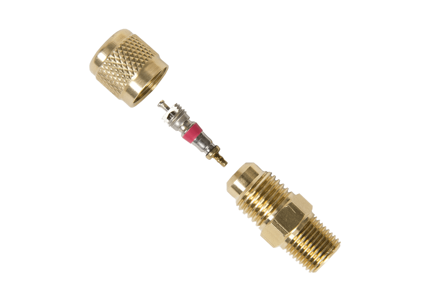 Refco 9884166 Einschraubstutzen 180° - 1/4" SAE x 1/4" NPT, 10 Stück
