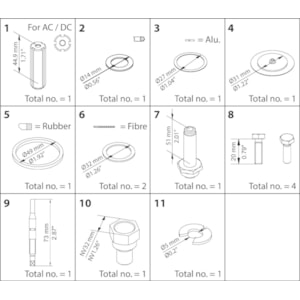 Danfoss Überholungskit 032F2337 EVRA 10 / EVRS 10