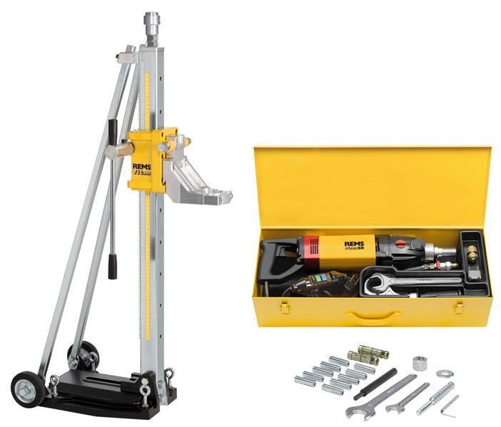 REMS Elektrische Diamant-Kernbohrmaschine mit Speed-Regulation PICUS SR SET TITAN