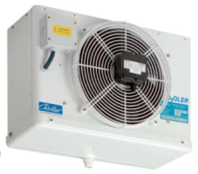 Roller HVS709EC COG CO2 60bar kubischer Verdampfer LA=7mm ohne Heizung