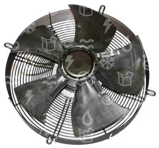 Saugventilator EC EBM PAPST, Durchmesser = 450 mm, Leistung: 1~ 200-277 [V]