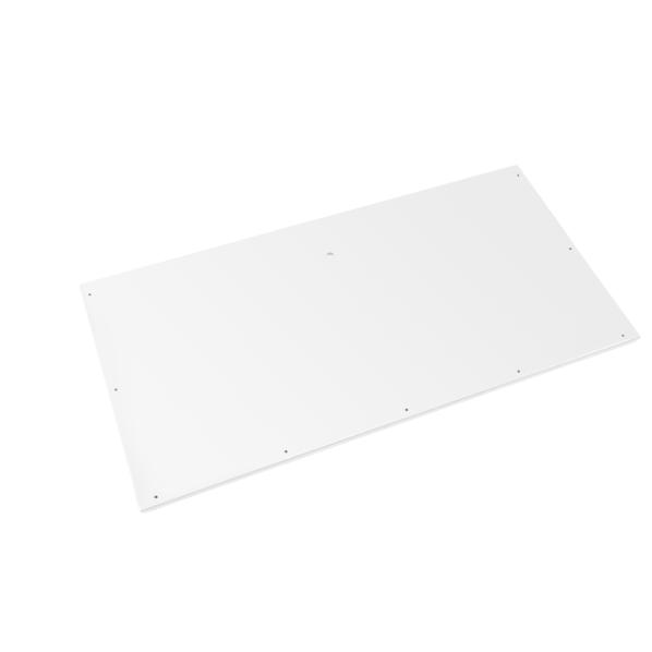 Evolar Bodenplatte Alu Weiß S, 500x1000 MM
