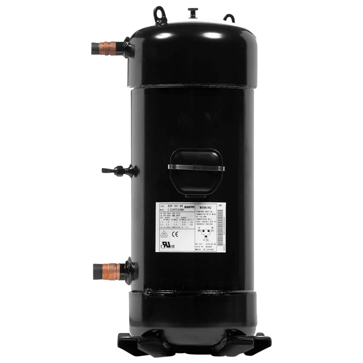 Verdichter Scroll BSonyo GCB058LA04, HBP, R454C, 380-415V/440-460/3Ph/ 50/60Hz
