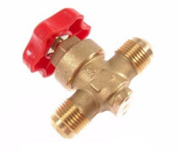 Membranventil Castel 6210/6, 3/4" SAE Bördelanschlüsse, Kv 3,65