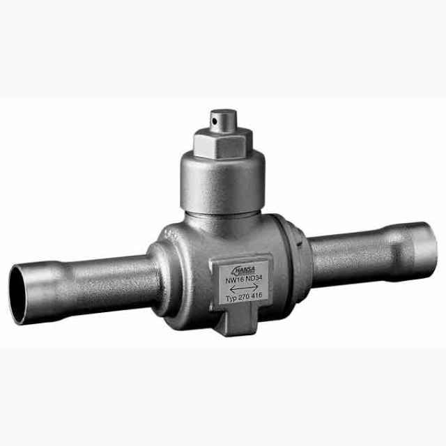Hansa Kugelabsperrventil KAV10 2270410050 ohne Schrader, gelötet, 10mm