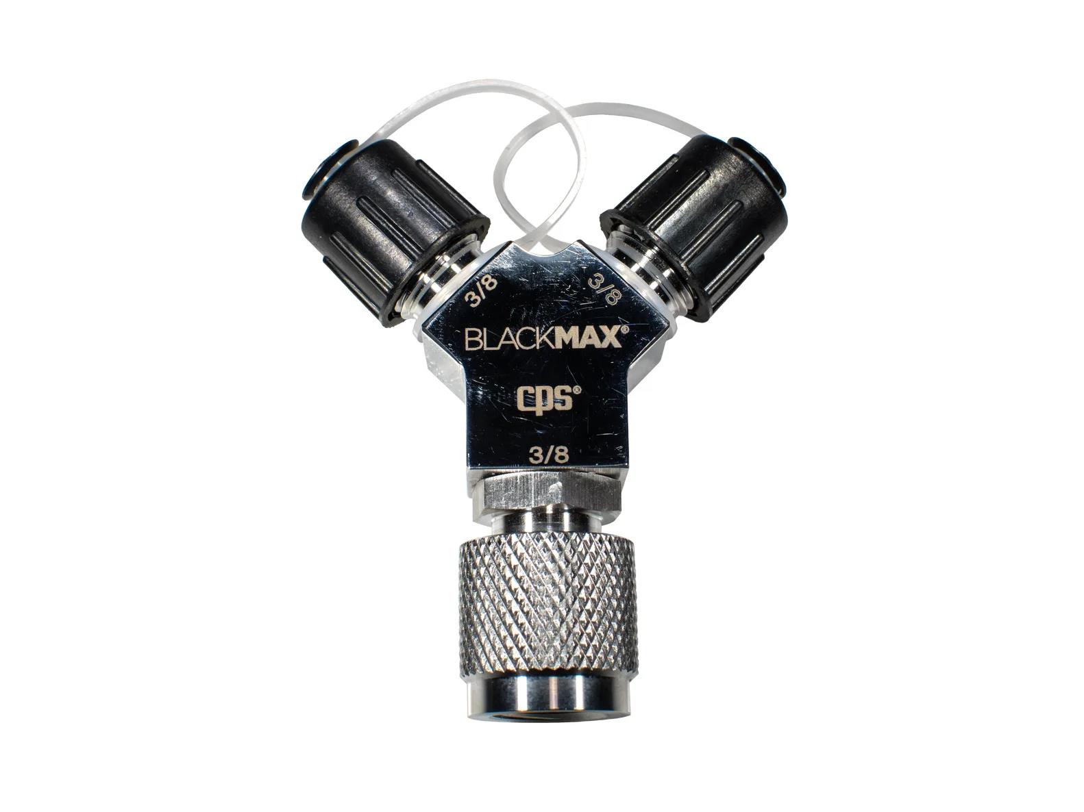 CPS BTLFV38 FAST-VAC Y-Vakuumadapter 3/8" Innengewinde auf 2 × 3/8" Außengewinde