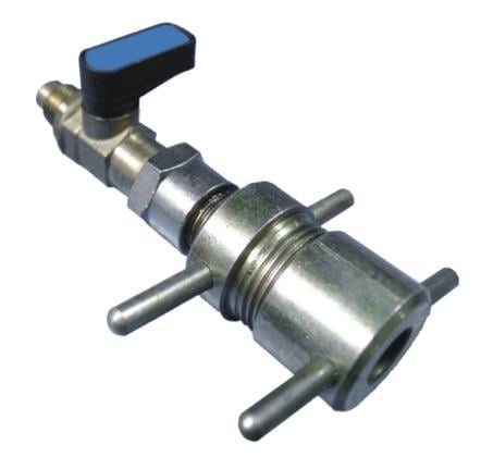 Schnellkupplung Hansen, 1/4" NPT x 8 mm, mit Ventil