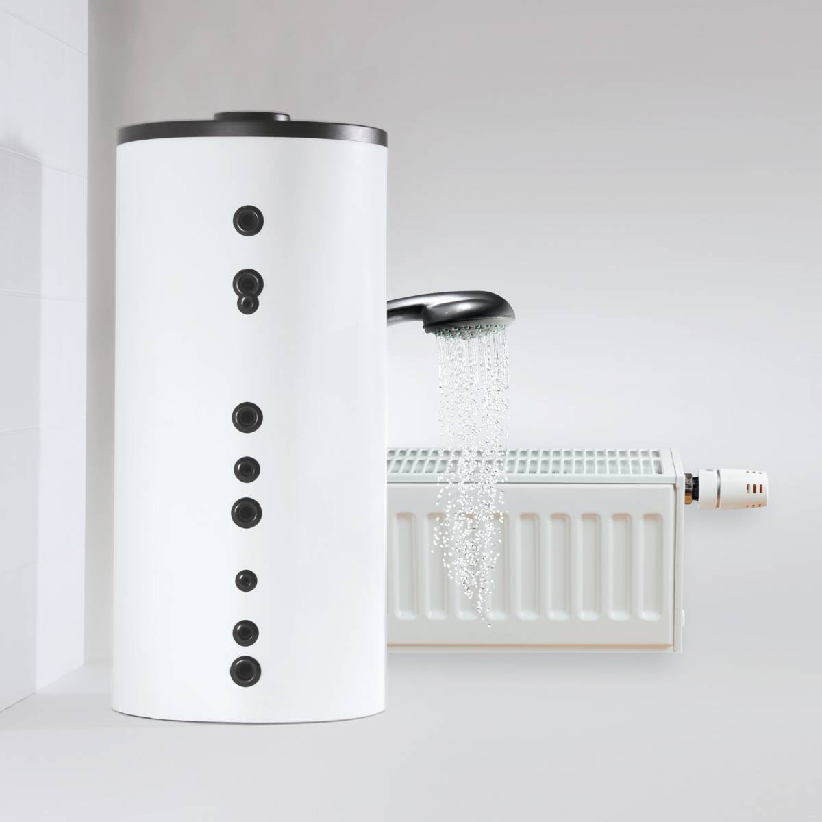 Hygiene-Kombispeicher Typ KE 1079, ø79cm für Heizung und Trinkwasser - ohne Wärmetauscher