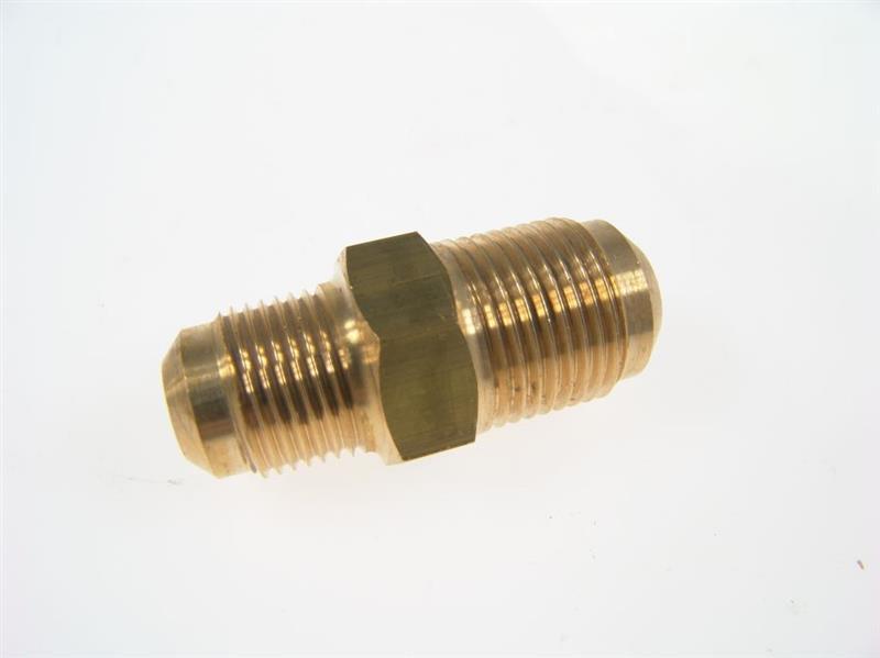 Messing Reduziernippel - 180° - 3/8" SAE x 5/8" SAE