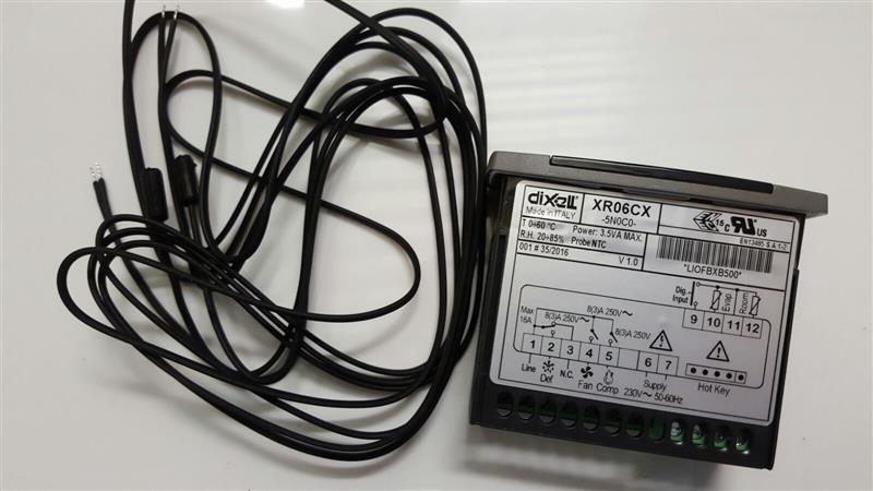 Kühlstellenregler Dixell / Copeland XR06CX 5N0C0, 1 NTC, 230V, 8 A - nicht lieferbar, ersetzt durch XR06CH