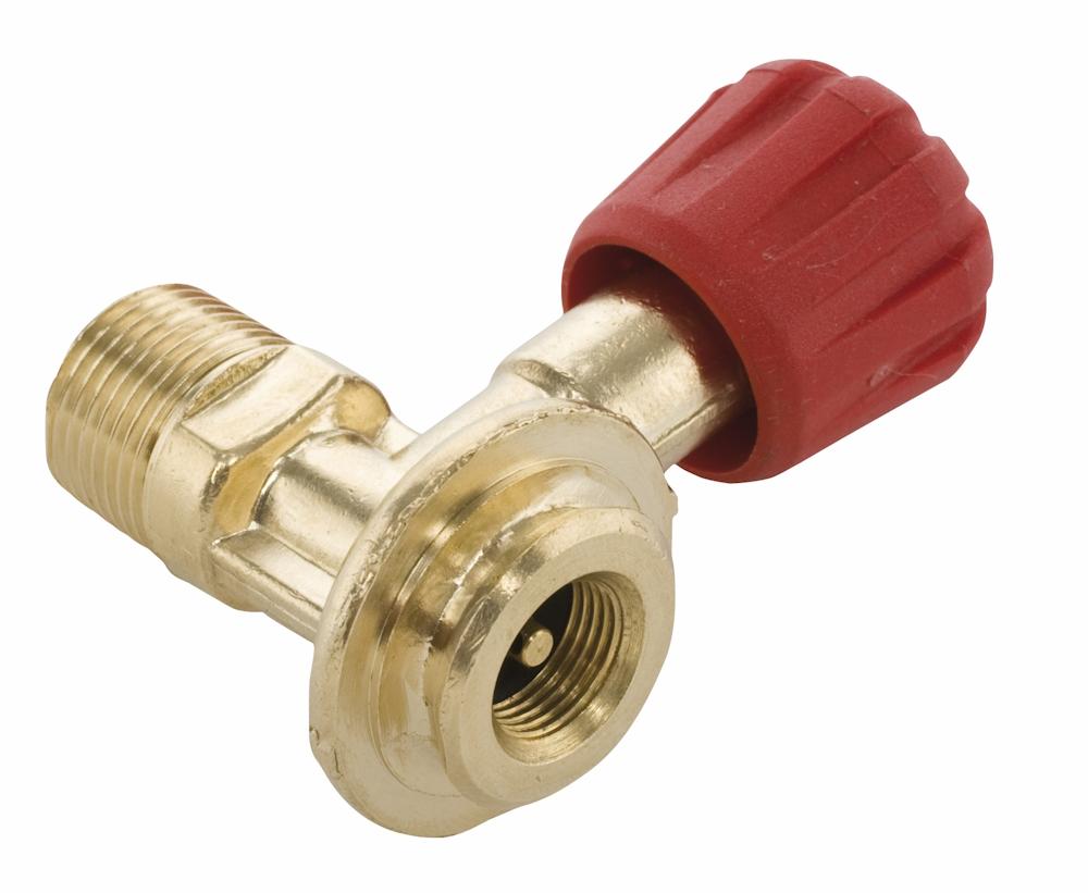 PERKEO Gaskartuschenventil, 7/16"x25 UNF - G3/8" LH