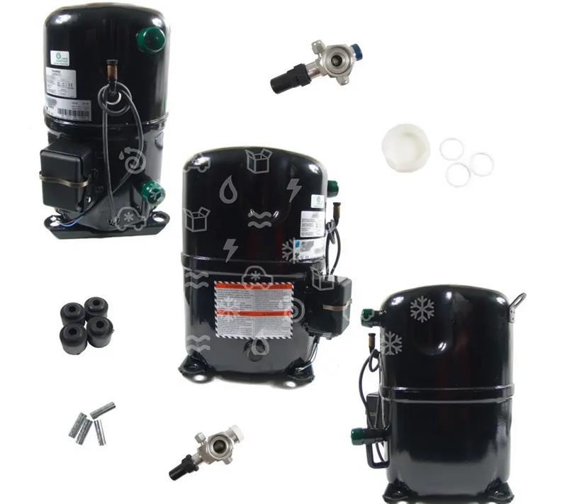 Tecumseh Verdichter AG4553P-TZ, HBP - R452A, R404A, R448A, R449A, R455A, R454C, 400V/3P50Hz, 460V/3/60Hz