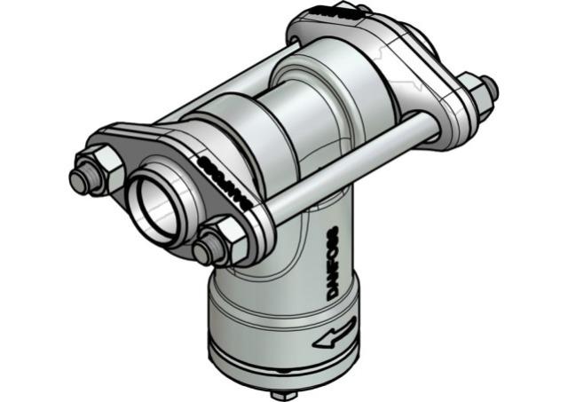 Danfoss FA20 006-0067 Schmutzfänger zum Einbau in Rohrleitungen Anschluss 1"