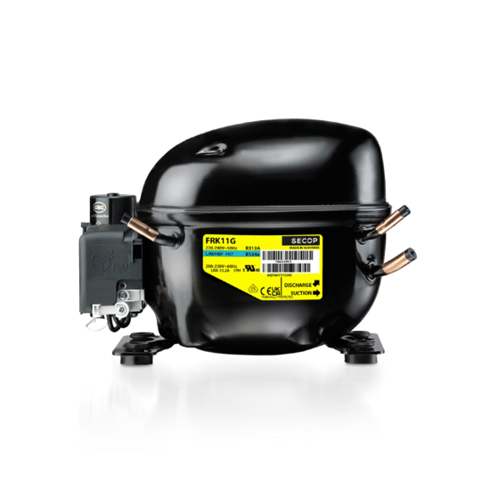 Verdichter Secop / Danfoss FRK8.5G, LBP/MBP/HBP - R134a, R513A, 220-240 V, 50 Hz