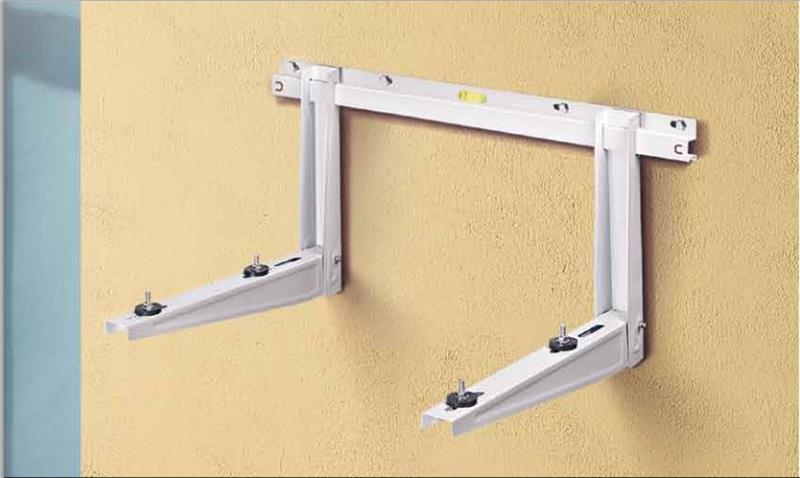 Wandkonsole (verzinkt) L=800x550 mm mit Zubehör, 140 kg