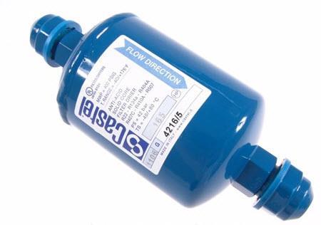 Filtertrockner Castel 4216/5, ANTI-ACID, 165, 5/8" SAE, Bördelanschlüsse