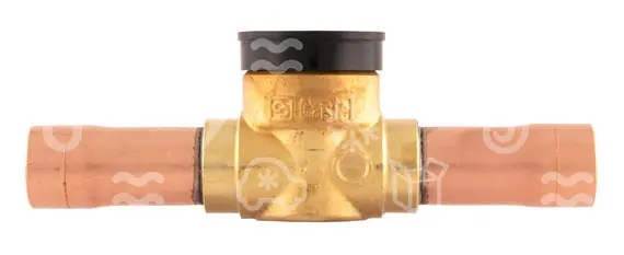 Schauglas Castel 3740E/2, R744/CO2, 80 bar, 1/4" ODS, Lot, CU