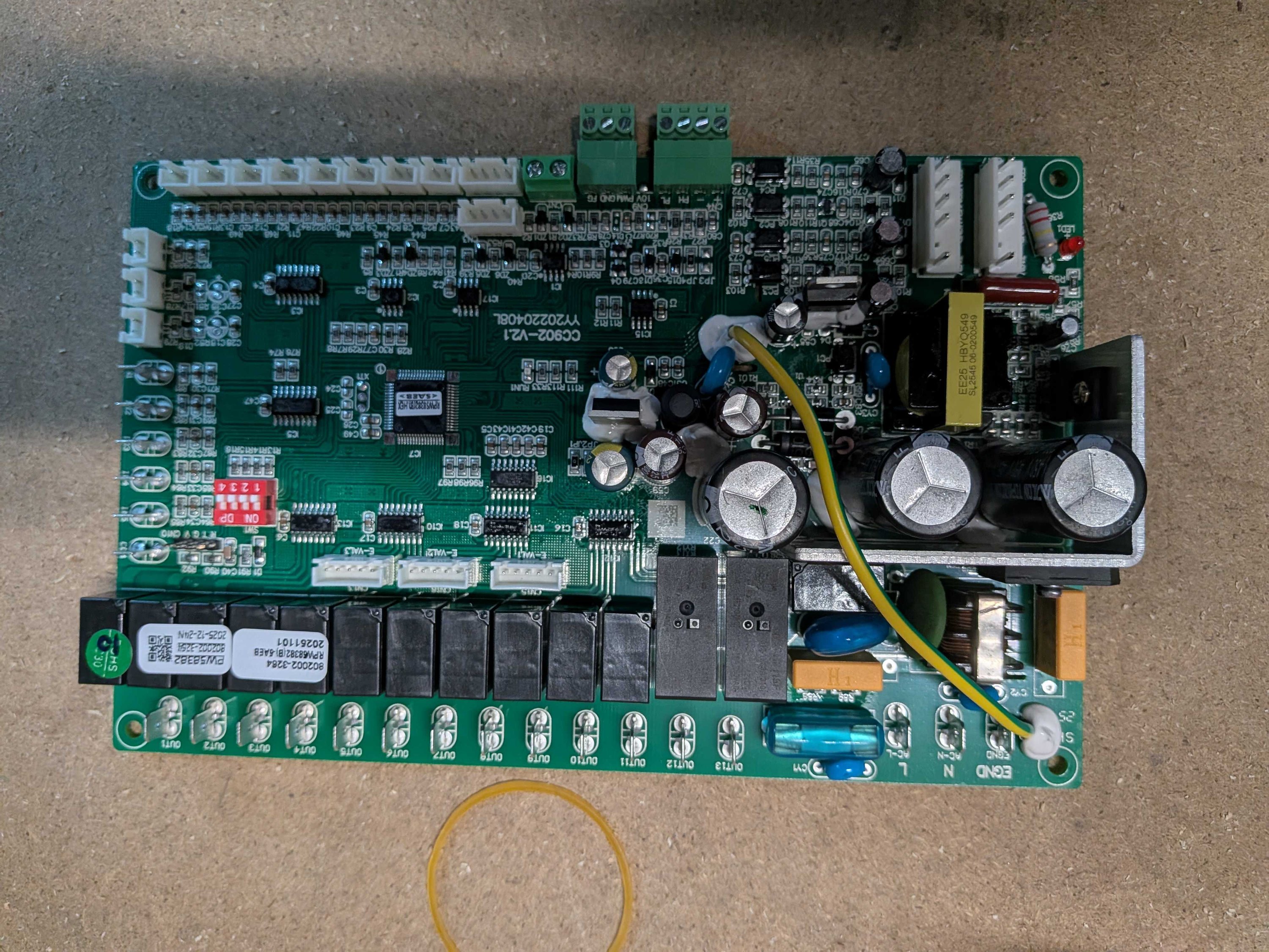 Ersatz Motherboard PW58382 für Wärmepumpe Decarbo ECO-060