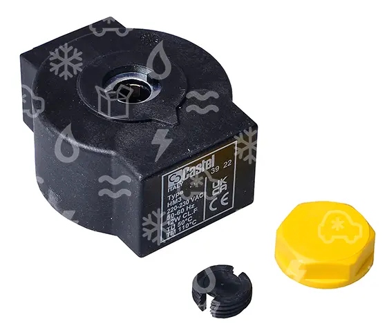 Magnetventilspule CASTEL 9120/RA6, HM3, 220-230V, 50/60Hz