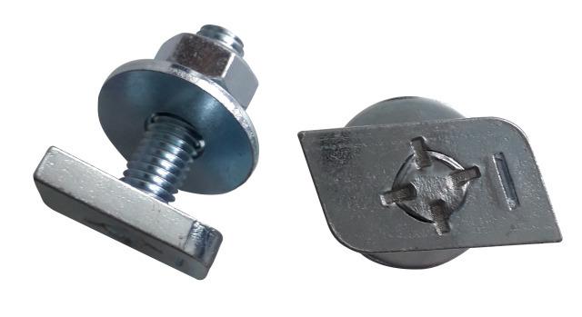 Satz Fix-it-Foot Einlegeschrauben (2 Stk.) M10x40 mm