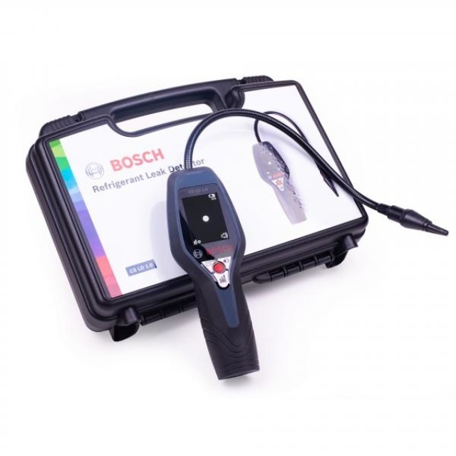 Bosch 1820010 elektronisches Lecksuchgerät CS LD 1.0 alle gängigen Kältemittel (FCKW, HFCKW, HFKW, HFO, HC (brennbare) Kältemittel/ Gase & NH3)