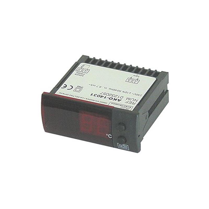 Thermometer AKO Typ AKO-14031 Einbaumaß 71x29mm 230V Spannung AC -50 bis +99°C NTC - nicht lieferbar, ersetzt durch AKO-D14023